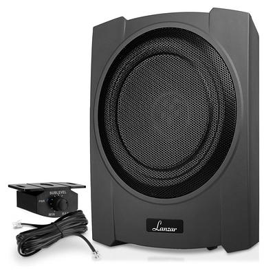 10” 900 Watts Low-Profile Active Amplified Car Audio Subwoofer