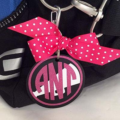 Custom School Colors CHEER BOGG Bag Charm CHEER Mom 