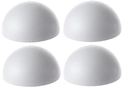 9 Pack Foam Circles for Crafts, Polystyrene Cylinders for Floral  Arrangements, DIY Projects (4 x 2 in)