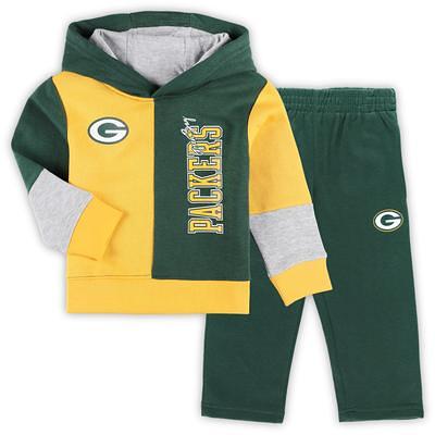 Green Bay Packers Infant Rookie of the Year Long Sleeve Bodysuit & Pants  Set - Green