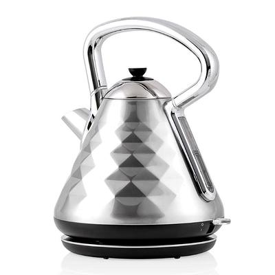 OVENTE 7-cup Stainless Steel Electric Kettle with Automatic Shut