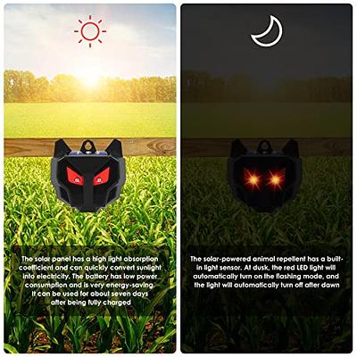 BLACK+DECKER Solar-Powered Cat & Deer Repellent - Motion Sensor Sprinkler  