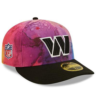 Men's New Era Stone/Burgundy Washington Commanders 2023 NFL Draft Low Profile 59FIFTY Fitted Hat