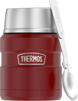 THERMOS Stainless King Vacuum-Insulated Travel Mug, 16 Ounce, Rustic Red -  Yahoo Shopping