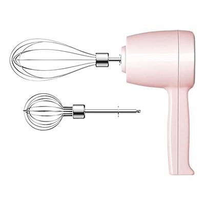 Qianly Electric Hand Mixer Hand Food Mixer 5 Speed Modes Portable Stable  Lightweight Egg Beater Mini Mixer for Kitchen, Table Baking Travel Home,  Pink - Yahoo Shopping