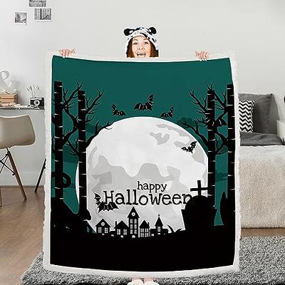 CozyLux Fleece Blanket Throw Black - 300GSM  