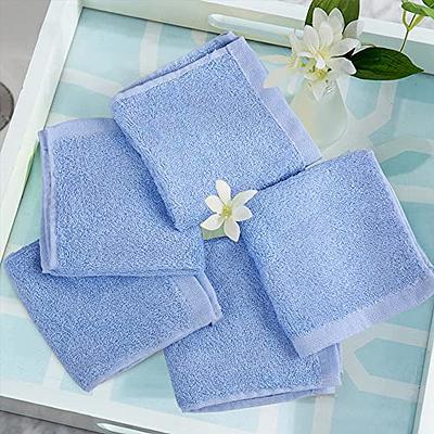 Yoofoss Luxury Washcloths Towel Set 10 Pack Baby Wash Cloth for  Bathroom-Hotel-Spa-Kitchen Multi-Purpose Fingertip Towels and Face Cloths  10'' x 10'' - Blue - Yahoo Shopping