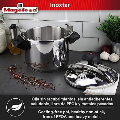 Magefesa Favorite Stainless Steel 8 Qt. Pressure Cooker