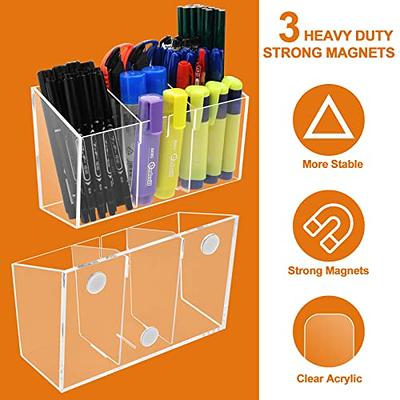 MaxGear Clear Pencil Box, 6 Pack Pencil Cases Plastic Boxes, Large Capacity  Plastic Storage Box, Office Supplies Storage Organizer Box, Pencil Boxes