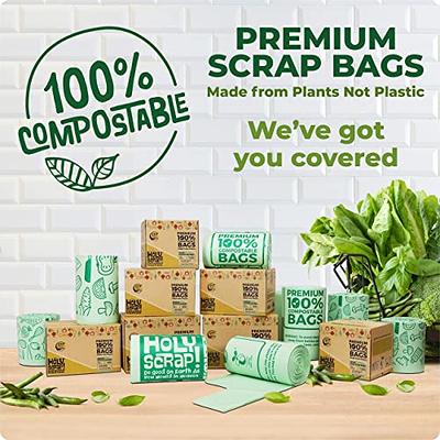 1.2 Gallon Biodegradable Trash Bags 200 Count - Compost Bags, Eco-Friendly  Garbage Bags for a Cleaner Planet, Strong & Durable, Fits Most Kitchen