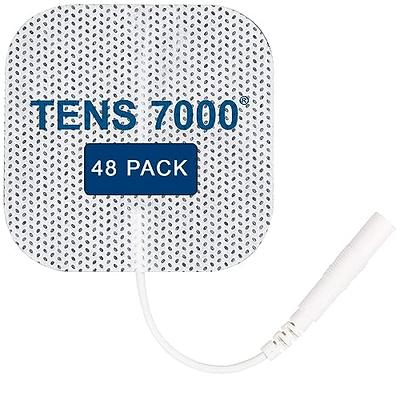 AUVON TENS Unit Replacement Pads 2x2 48 Pcs Value Pack, Reusable  Latex-Free TENS Pads Electrode