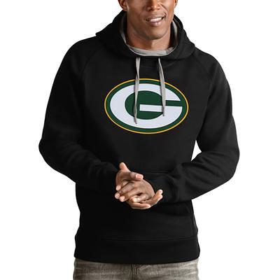 Men's Green Bay Packers Nike Green Sideline Athletic Stack Performance  Pullover Hoodie