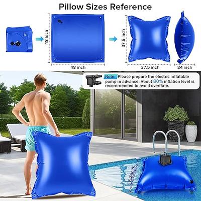 FineBud 4 x 5ft Pool Pillows for Above Ground Pools,Winter Pool