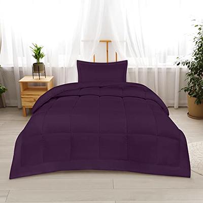 Utopia Bedding - Comforter Bedding Set with 1 Pillow Sham - Bedding  Comforter Sets - Down Alternative Comforter - Soft and Comfortable -  Machine