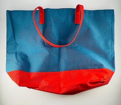 12 x 13 Large Red, White & Blue Parade Nonwoven Tote Bags - 12 Pc.