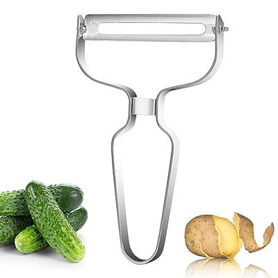 Tomato Slicer Lemon Cutter Stainless Steel Kitchen Cutting Aid Holder Tools for Soft Skin Fruits and Vegetables,Home Made Food & Drinks Decoration