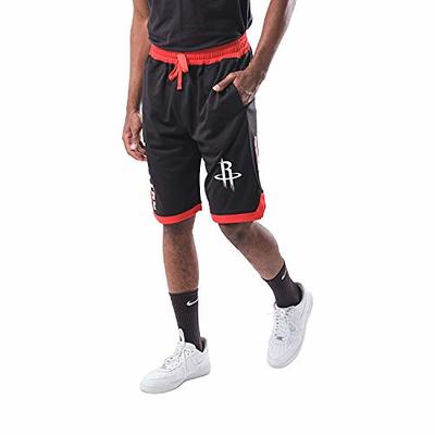 = NBA Houston Rockets Basketball Ultra Game Large Mesh Black Shirt NEW