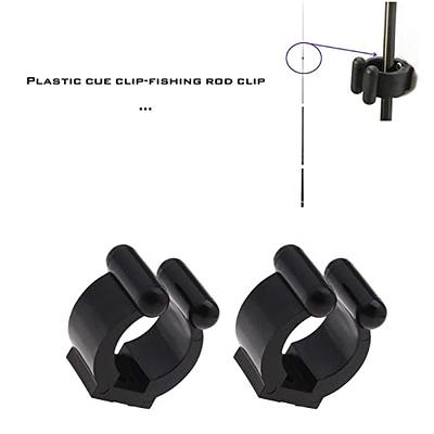12 Pcs Fishing Rod Clamp Mount Clip Pool Cue Portable Holders Storage Rack