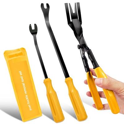 3 Pcs Clip Pliers Set Fastener Removal Tool, Trim Panel Removal