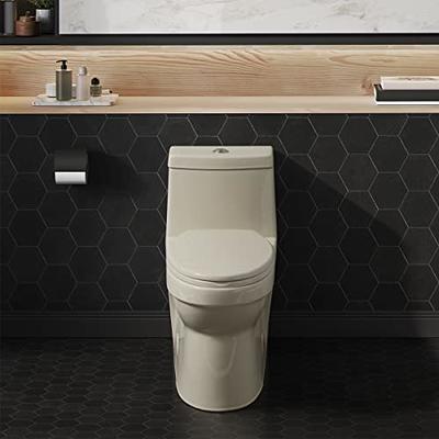 Swiss Madison Sublime II One-Piece Round Toilet Dual-Flush 1.1/1.6 GPF, Matte Black