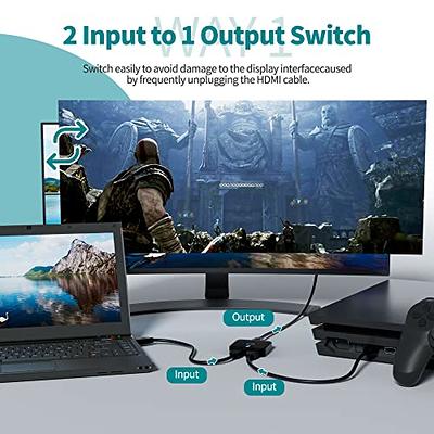 3 Port HDMI Switcher Splitter 3D 1080P Full HD 3 Input 1 Output Auto High  Speed HDMI Switch Switcher Splitter Cable Hub Box Adapter for HDTV DVD Xbox  360 With 24K Gold