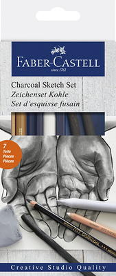 Faber-Castell Charcoal Sketch Set- Pencil Art Set for Adults and