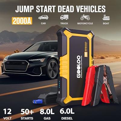 Add a GOOLOO jump starter to your car with new all-time lows from