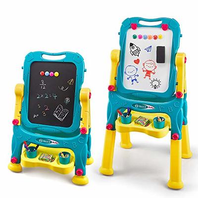 Joyooss Art Easel for Kids, Double Sided Wooden with 98+ Accessories Kids  Easel Drawing Board