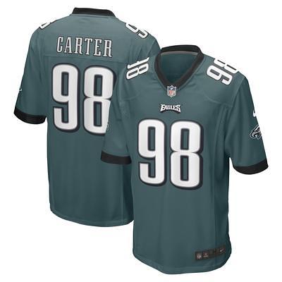 Dallas Goedert Men's Nike Midnight Green Philadelphia Eagles Custom Game Jersey Size: Medium