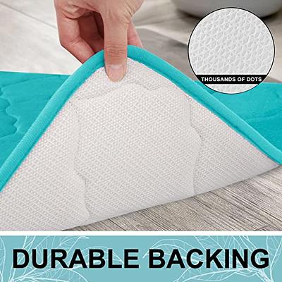 AIZIBLISH Bath Rugs for Bathroom, Bath Mats for Bathroom Non Slip, Ultra  Soft Thick Bathroom Mat for Tub Absorbent Shower Rug for Floor, Quick Dry