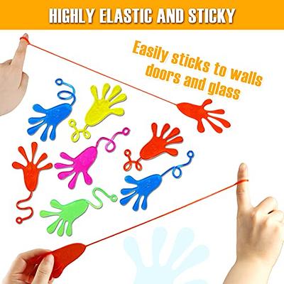 120 Pack Sticky Hands for Kids, Party Favors for Kids 4-8 8-12