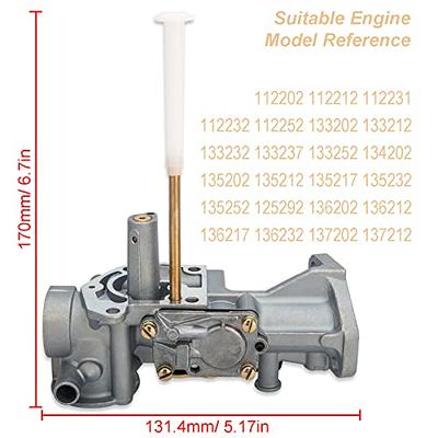 498298 Carburetor, 135202 Carburetor for Briggs & Stratton 492611 498298  692784 495951 490533 495426 112202 134202 112212 112231 112232 112252  112292 135202 133212 130202 - Yahoo Shopping