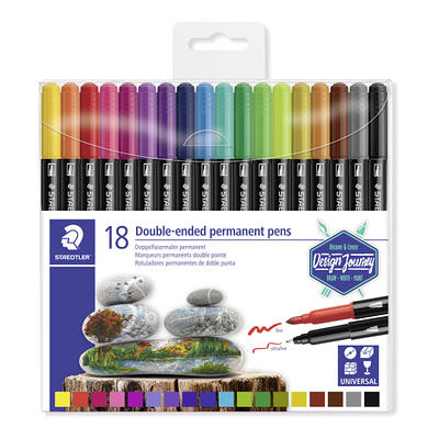 Sharpie Permanent Markers Ultra Fine Tip Black 2 ct ea- 6 Pack