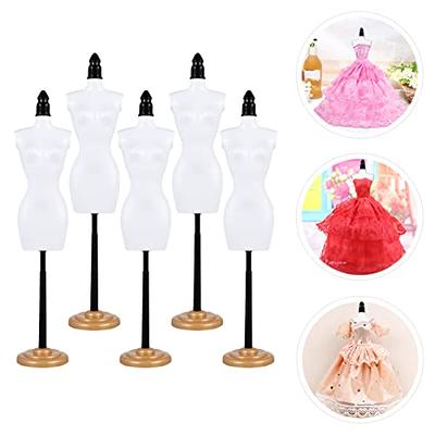 1 Pcs Doll Dress Cloth Gown Plastic Demountable Display Support