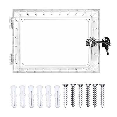 Thermostat Guard, Thermostat Lock Box, Thermostat Cover with Combination  Lock, Clear Box Guard for AC Panel, Thermostat Guard for Thermostat on  Wall, Fits Thermostats 6.49x3.93x1.96 or Smaller - Yahoo Shopping