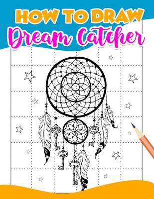 easy dreamcatcher drawing steps