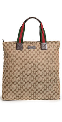 Shopbop Archive Gucci Boat Pochette Gg Canvas Bag