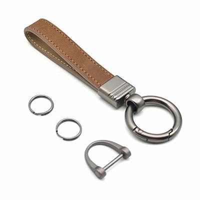 Buy TISUR Titanium Key Ring Men's Side Push Double Ring Lightweight Key  Chain Falling Prevention Loss Prevention Easy to install (Blue K27 (M) * 1  + K22 (S) * 4) from Japan 