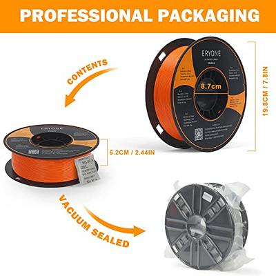 ERYONE PLA Filament 1.75mm, 3D Printer Filament PLA, -0.03mm,  1kg(2.2lbs)/Spool, Orange - Yahoo Shopping