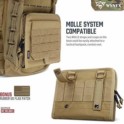 WYNEX Tactical Admin Molle Pouch, EDC EMT Utility Bag Shell Design  Attachment