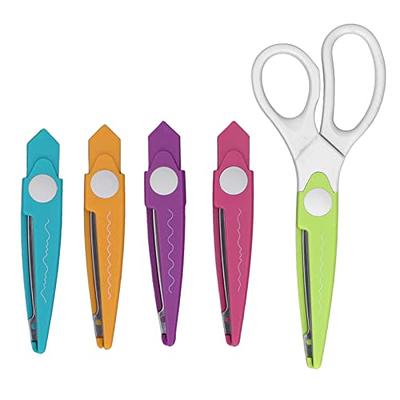 Scissors, iBayam 8 All Purpose Scissors Bulk 3-Pack, Ultra Sharp 2.5mm  Thick Blade Shears Comfort-Grip Scissors for Office Desk Accessories Sewing