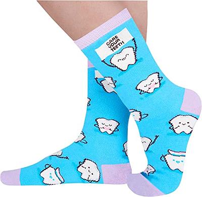 Funny Fuzzy Socks for Women Girls, Slipper Socks, Novelty Christmas Gi –  Happypop