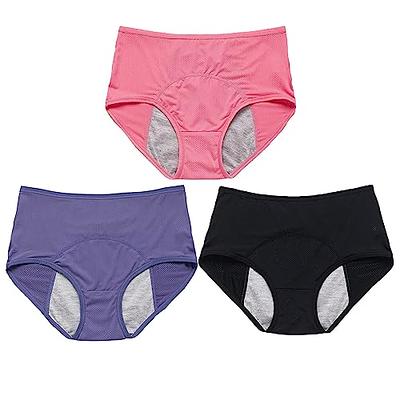 FOLENZU Leakproof Panties for Over 60#s, Leakproof Underwear for