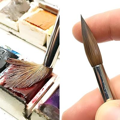 Detail Paint Brushes Set 10pcs Miniature Brushes for Fine Detailing & Art  Painting - Acrylic, Watercolor