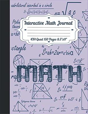 Graph Paper Notebook 1/2 inch Squares: 1/2 inch Graph Paper / Grid Paper  for Science, Math & Engineering Students or Teachers / Math and Science  Grid