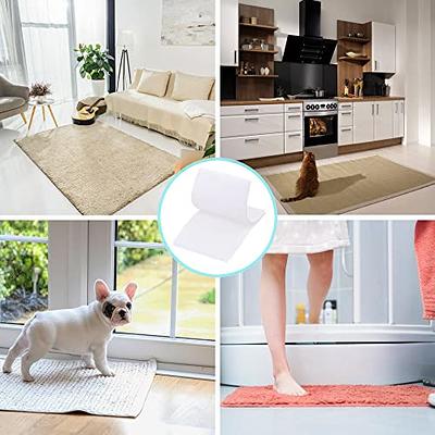 4Pcs Rug Grippers Non-Slip Rug Pads for Area Rugs Reusable Rug