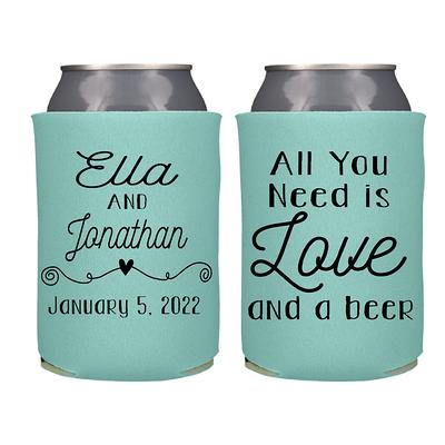 Tall Slim Can Koozie - Placid Blue