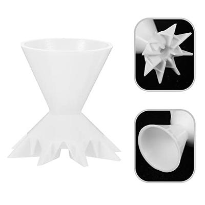 SEWACC Silicone Split Cups 3pcs Flower Pour Cup Reusable Paint Pouring  Strainers Painting Supplies for DIY Pouring Creating Patterns Art Supplies  - Yahoo Shopping