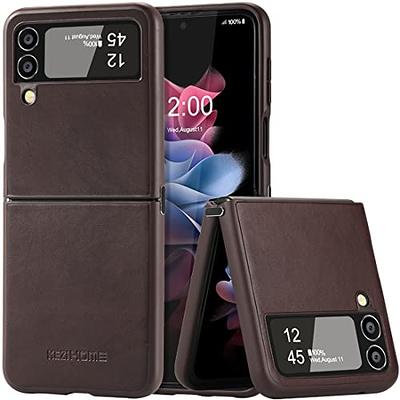 Galaxy Z Flip 3 Case,Samsung Z Flip 3 Cover,Slim Soft TPU Frame