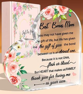 Mom Gifts for Mother Birthday Mothers Day Gifts from Daughter Son, Thank  You Mom Gift Ideas for Mommy Mother of Groom Bonus Mom Stepmother New Mom,  Best Mom Ever Novelty Decorative Signs